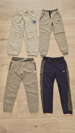 4x tepláky veľkosť 128 7 az 8 rokov, f&f,128