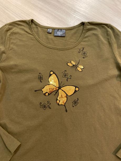 Tričko s tylom, bonprix,164