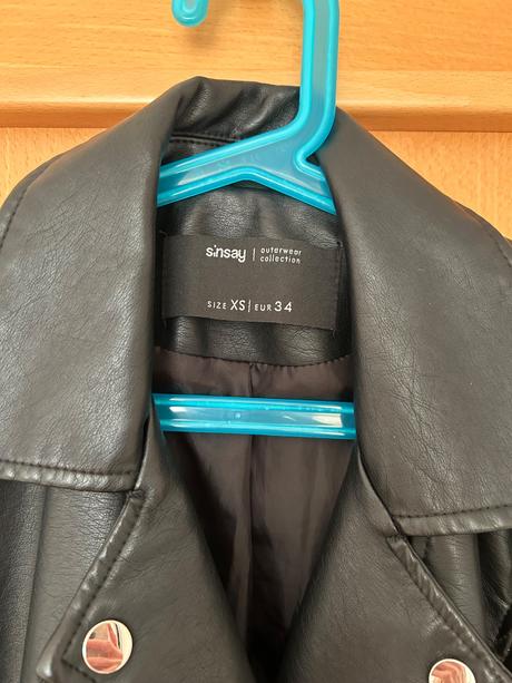 Koženková bunda, sinsay,34