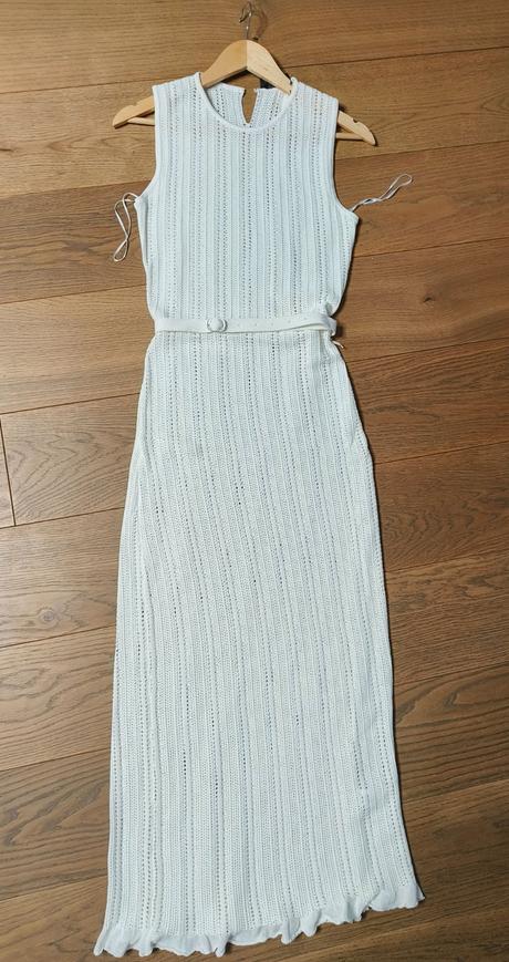 Pletené letné šaty viskóza, zara,s