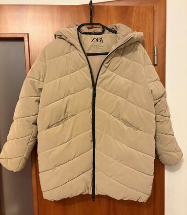 Teplá zimní bunda, zara,140