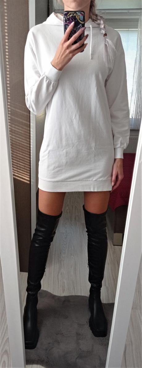 Predĺžená mikina, xs