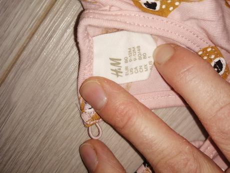 Šaty, h&m,80