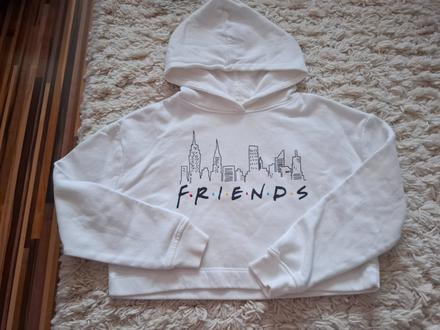 Friends crop top mikina, 146