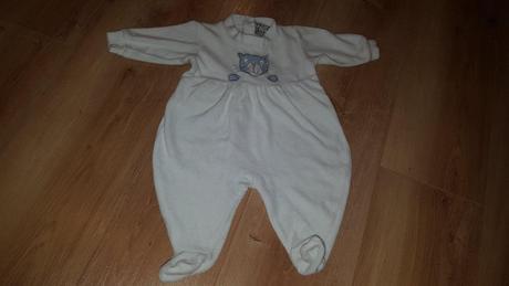 Zamatové dupačky s mačičkou, h&m,62