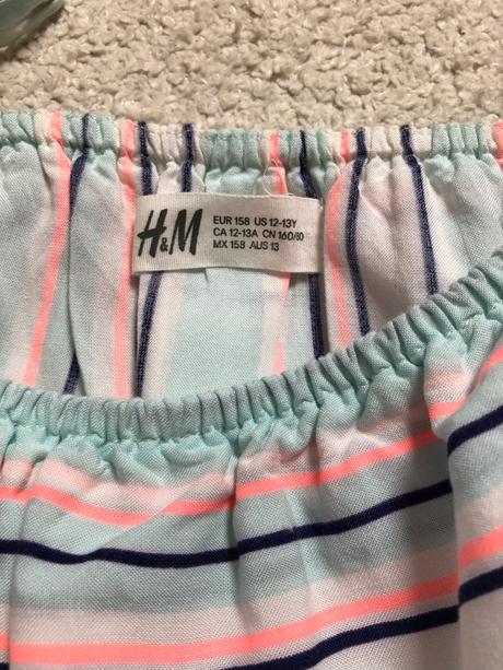 Letny overal - top stav, h&m,158