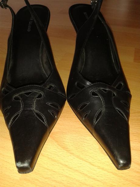 Cierne kozene topanky, 40
