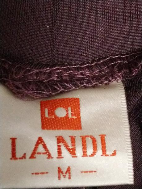 Dámske elastické fialovo sivé tepláky, landl, s, s