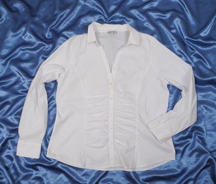 Kvalitná biela blúzka gina laura, 46