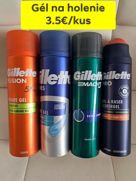 Gillette gél, 
