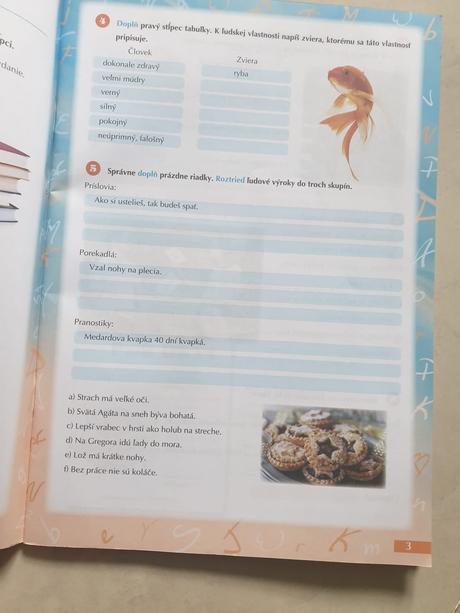 Biologia, slov . jazyk , literatura pre 5 ročnik,