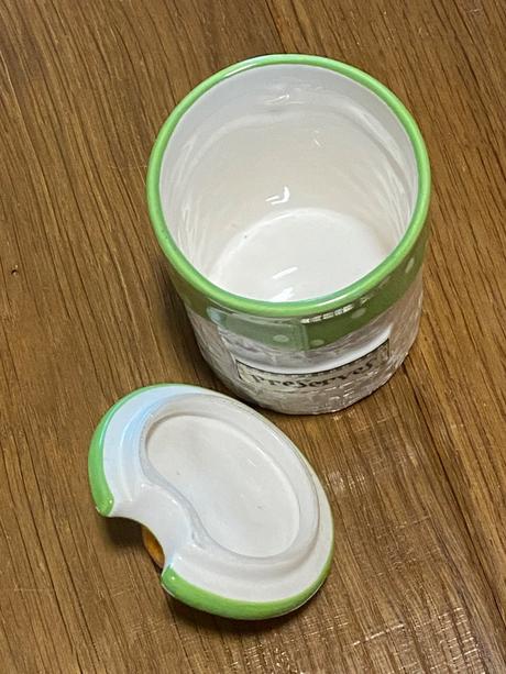 Pomaranč - nádoba / dóza na džem s vrchnákom,