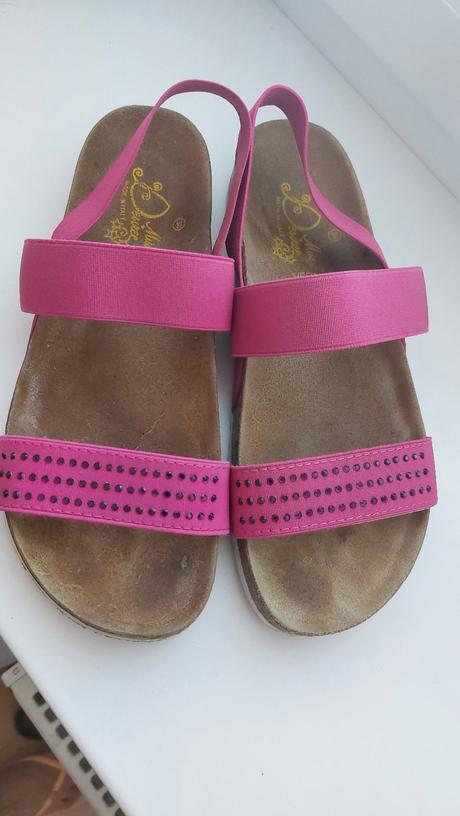 Kožené sandále, 39