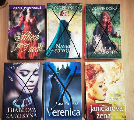 Knihy pronská jana, 