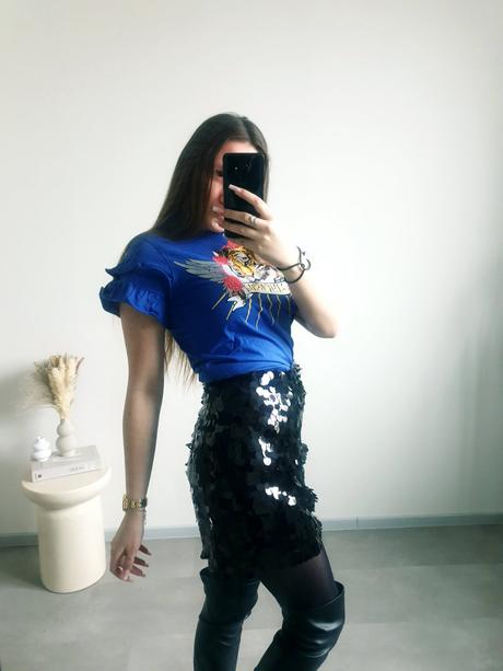 Sukňa s flitrami m, m