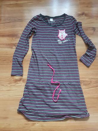 Pohodlné domáce šaty/nočná košela, s