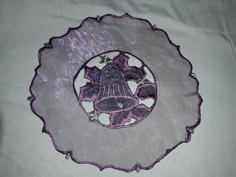 Obrus fialový 27 cm, 