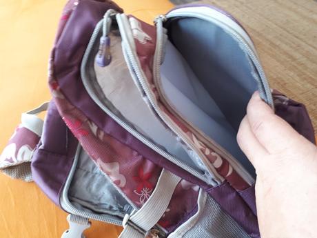 2ks fialove rovnake ruksaky skolske tasky grace, 