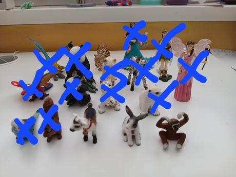 Schleich zvieratká, postavicky,