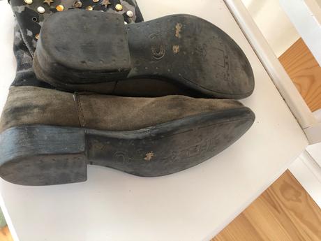 Kožené kovbojky 41, 41