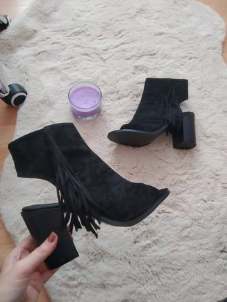 Damske kotníkové sandále na podpätku, 39