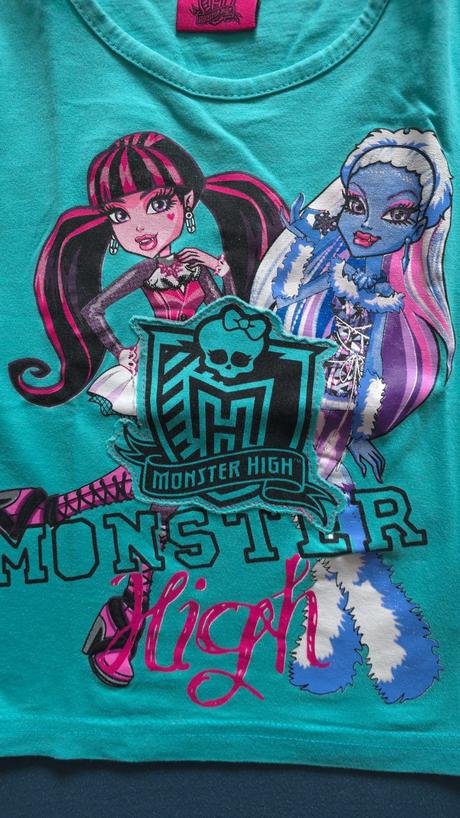Predám  dievčenský natelnik zn. monster, 116