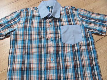 Košeľa s krátkym rukávom, 116