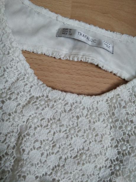 Čipkované saty, zara,s
