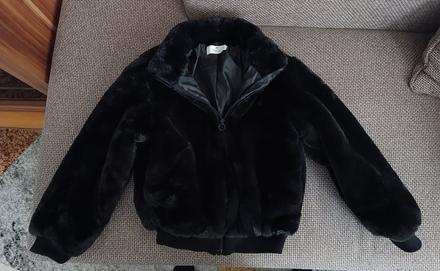 Bundička z umelej kožušiny, h&m,152
