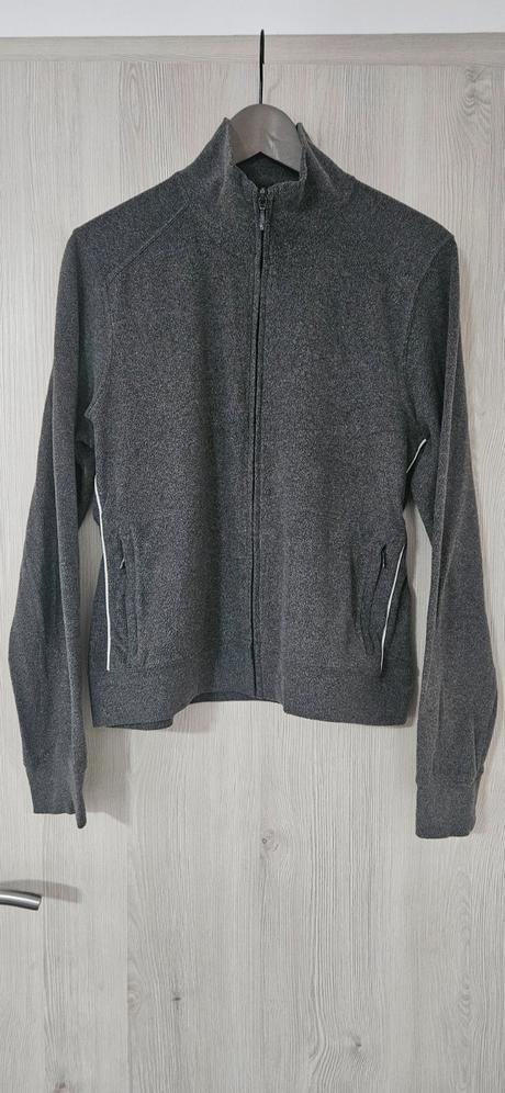 Tenká flísová dámska mikina na zips, gap,l