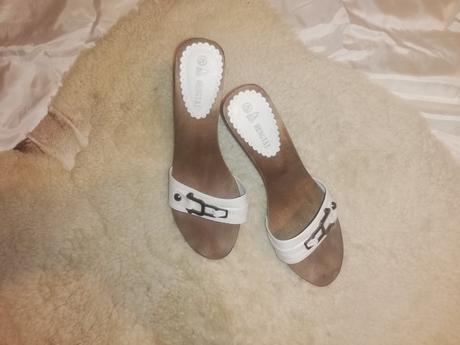 Dámske sandálky na podpätku, 40