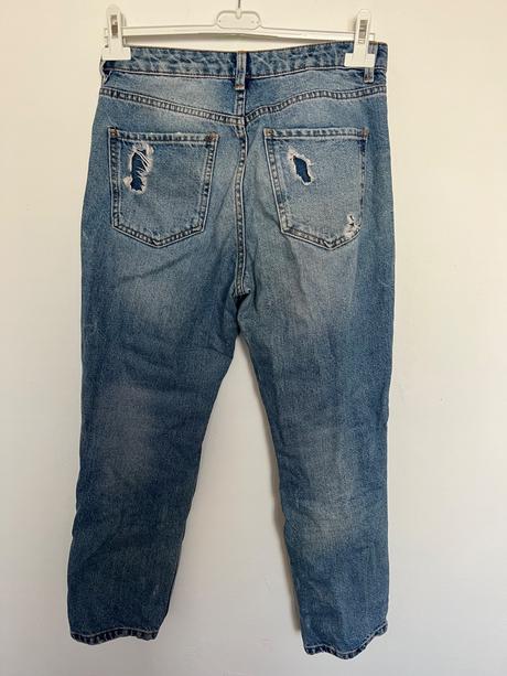 Benerton suprove roztrhane rifle dzinsy  velk 27, benetton,s