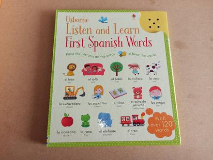 Usborne - listen and learn first spanish words,