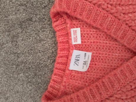 Teply svetrík, zara,104