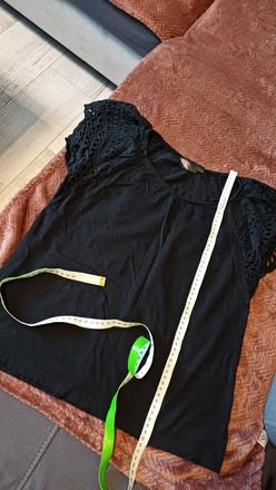 Čierne tričko, bonprix,36