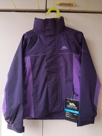 Trespass dievčenská nepremokavá bunda veľ.5-6rokov, 110 / 116