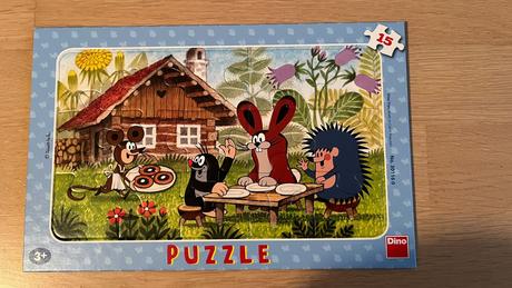 Puzzle krtko (15 dielikov) - 3r, 
