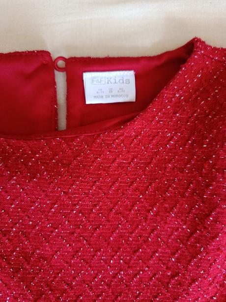 Červené šaty, f&f,122