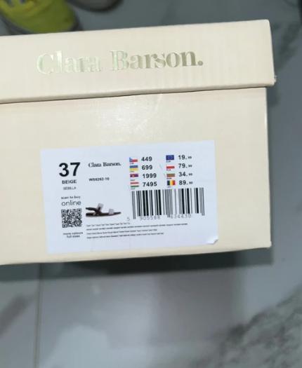 Sandal 37 ccc, clara barson,37