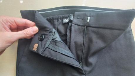 Elegantné nohavice xs, zara - šedé, zara,xs