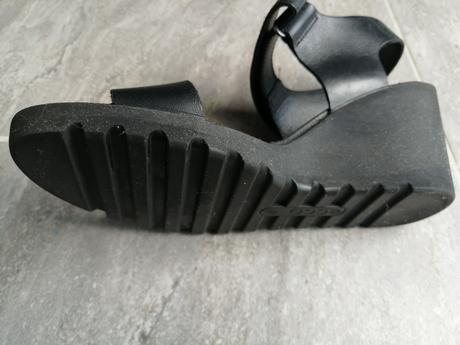 Sandále ecco, koža, čierne, v 39,vd 26, pevná cena, ecco,39