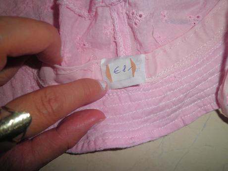 Letný nenosený klobúčik, 92