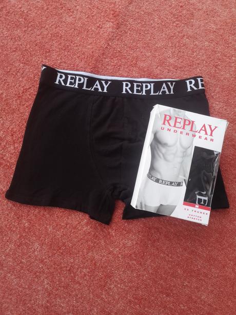 Replay pánske boxerky 3ks veľkosť m, replay,m