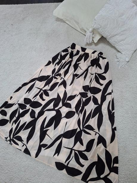 Maxi sukna bezova dlha, xl