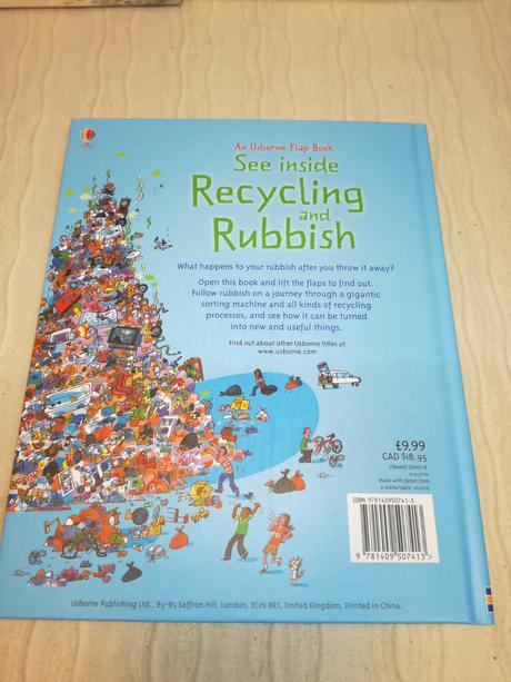 Usborne - see inside recycling and rubbish nau23,
