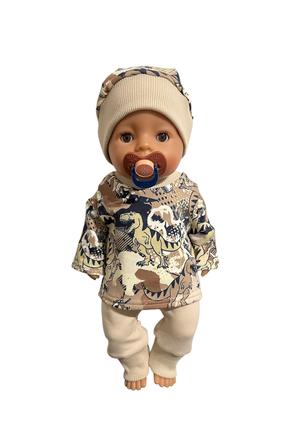 Oblečenie pre babiku baby born 43 cm - dino, 
