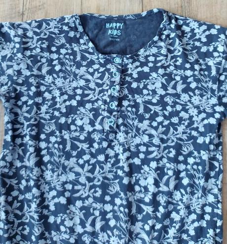 Bavlnený kvetinový overal, tchibo,164