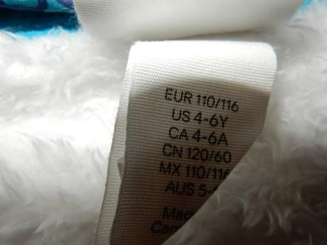 Chlpatá mikina, h&m,110