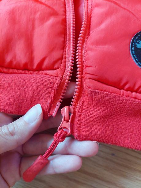 Cervena prechodna bunda so cute 86, pepco,86