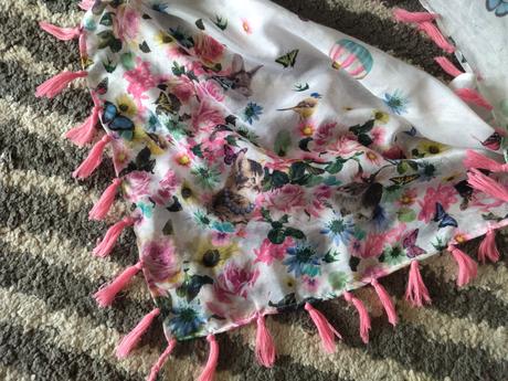 Zvieratková šatka 110/128, h&m,110